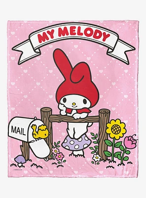 My Melody You Got Mail Silk Touch Throw Blanket