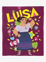 Disney Encanto Luisa Silk Touch Throw Blanket