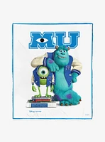 Disney Pixar Monsters Inc. Poster Throw Blanket