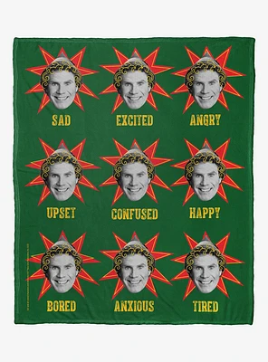 Elf Expressions Silk Touch Throw Blanket