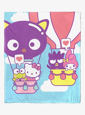 Sanrio Hello Kitty Flying High Throw Blanket