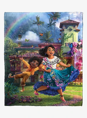 Disney Encanto Tropical Magic Throw Blanket