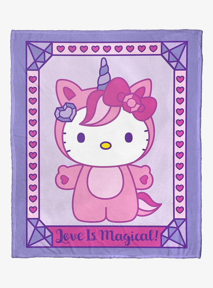 Sanrio Hello Kitty Magical Throw Blanket