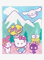 Sanrio Hello Kitty Mountain Adventure Blanket