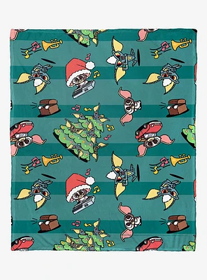 Gremlins Holiday Madness Silk Touch Throw Blanket