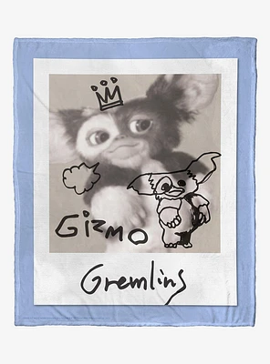 Gremlins Signed By Gizmo Silk Touch Throw Blanket