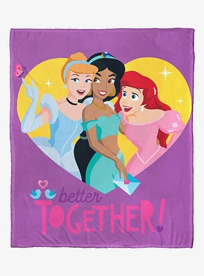 Disney Princesses Better Together Throw Blanket