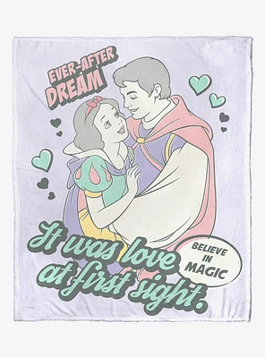 Disney Princesses Love At First Sight Throw Blanket