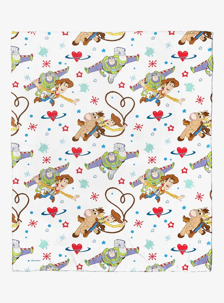 Disney Pixar Toy Story Best Valentine's Buds Blanket