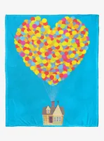 Disney Pixar Up Balloon Heart Throw Blanket