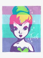 Disney Tinker Bell Rainbow Tink Throw Blanket