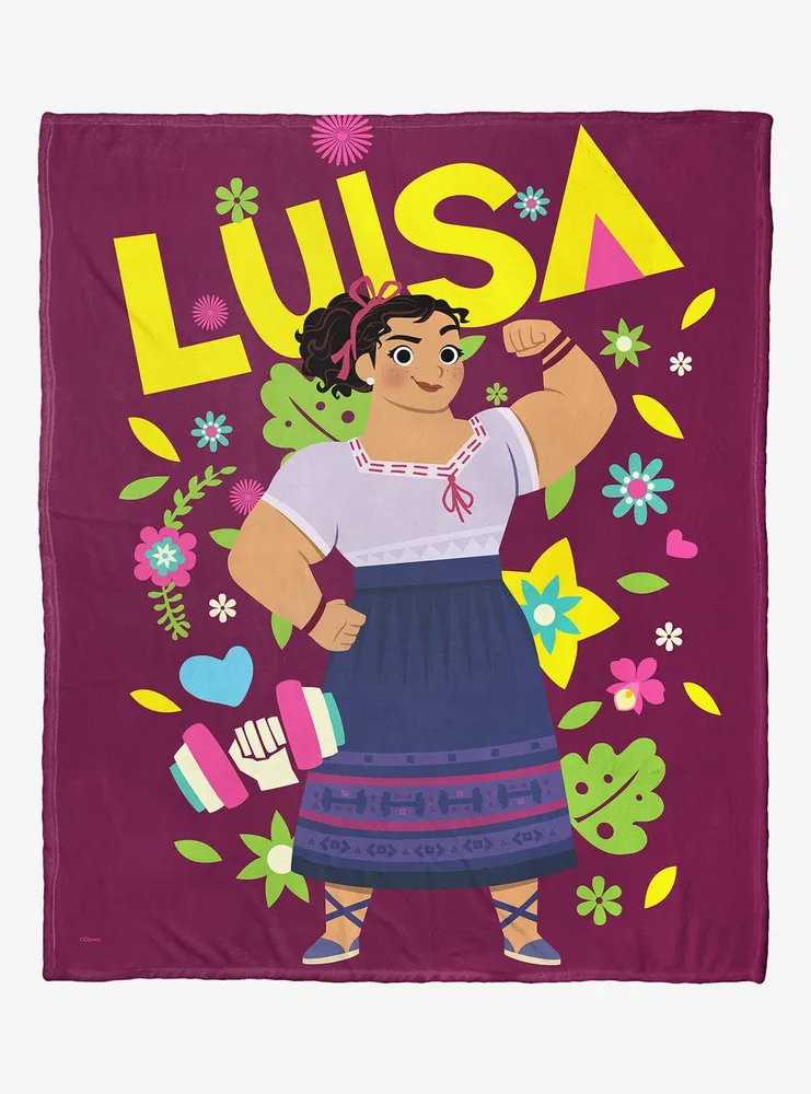 Disney Encanto Luisa Silk Touch Throw Blanket