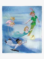 Disney Peter Pan Golden Book Peter Throw Blanket