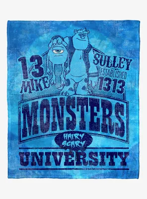 Disney Pixar Monsters Inc. Vintage Monsters Throw Blanket