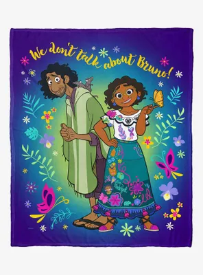 Disney Encanto Not Talking Bruno Throw Blanket