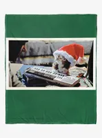 Gremlins Christmas Keyboard Throw Blanket