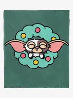 Gremlins Festive Gizmo Silk Touch Throw Blanket