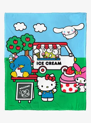 Sanrio Hello Kitty Sweet Spring Treats Blanket