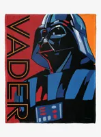 Star Wars Pop Art Vader Silk Touch Throw Blanket