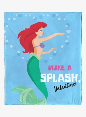 Disney The Little Mermaid Ariel Make A Splash Throw Blanket