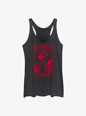 Marvel Black Widow Tarot Card Girls Tank