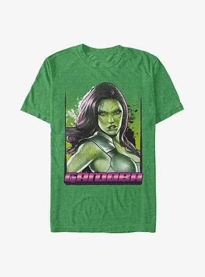 Marvel Guardians of the Galaxy Gamora Poster T-Shirt