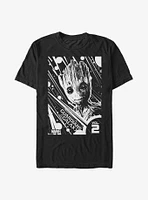 Marvel Guardians of the Galaxy Groot Poster T-Shirt