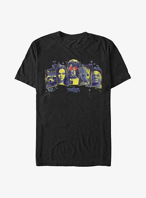 Marvel Guardians of the Galaxy Hero Line Up T-Shirt