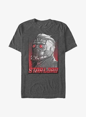 Marvel Guardians of the Galaxy Star-Lord Poster T-Shirt