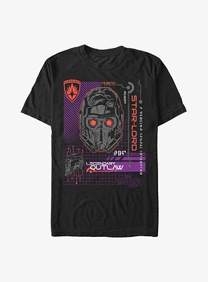 Marvel Guardians of the Galaxy Star-Lord Legendary Outlaw T-Shirt