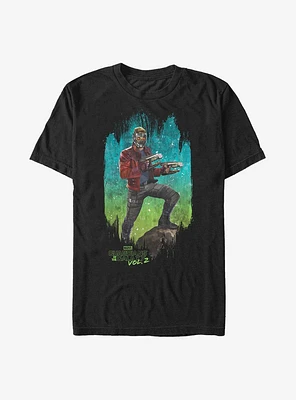 Marvel Guardians of the Galaxy Star-Lord Weapons Ready T-Shirt