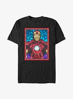 Marvel Iron Man Mosaic Poster T-Shirt