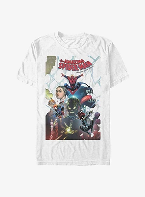 Marvel Spider-Man Enemies Poster T-Shirt