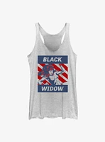 Marvel Black Widow Spy Gal Girls Tank