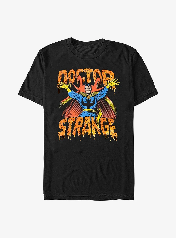 Marvel Doctor Strange Drip Logo T-Shirt