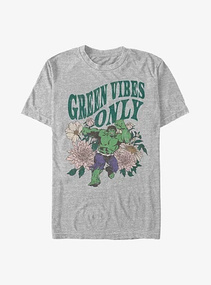 Marvel Hulk Green Vibes Only T-Shirt