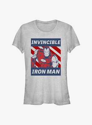 Marvel Iron Man Invincible Guy Girls T-Shirt