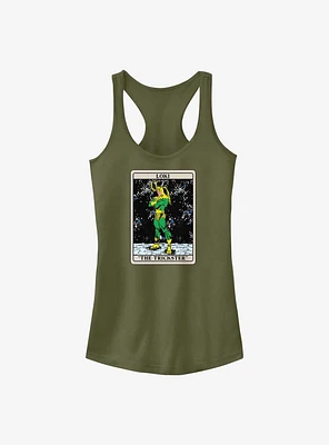 Marvel Loki The Trickster Card Girls Tank