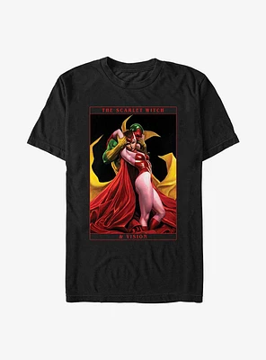 Marvel Scarlet Witch & Vision Card T-Shirt
