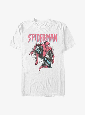 Marvel Spider-Man On The Wall T-Shirt