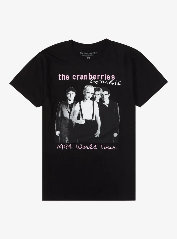 The Cranberries Zombie 1994 World Tour Boyfriend Fit Girls T-Shirt