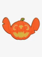 Disney Lilo & Stitch Jack-o-Lantern Stitch Glow-in-The-Dark Rubber Pin - BoxLunch Exclusive