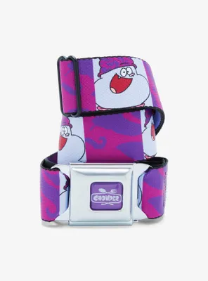 Chowder Purple Swirl Seatbelt Belt