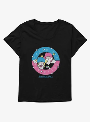 Little Twin Stars Dream Big Girls T-Shirt Plus