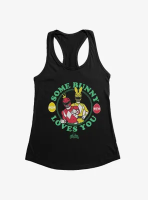 Mighty Morphin Power Rangers Some Bunny Loves You Womens Tank Top