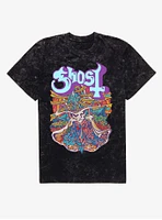 Ghost Seven Inches Of Satanic Panic Mineral Wash T-Shirt