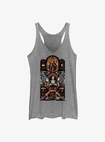 Disney Hocus Pocus Triptic Girls Raw Edge Tank