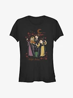 Disney Hocus Pocus Witchful Thinking Full Girls T-Shirt