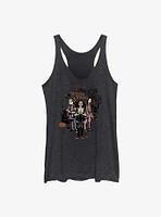 Disney Hocus Pocus Witchy Vibes Girls Raw Edge Tank