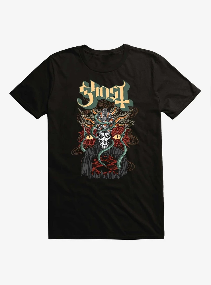 Ghost Cardinal Copia Dragon T-Shirt